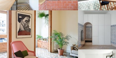 10 of the most popular tiled interiors on Dezeen’s Pinterest boards