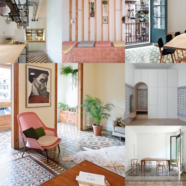 10 of the most popular tiled interiors on Dezeen’s Pinterest boards