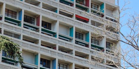 Cité Radieuse combines elements from many of Le Corbusier’s previous designs