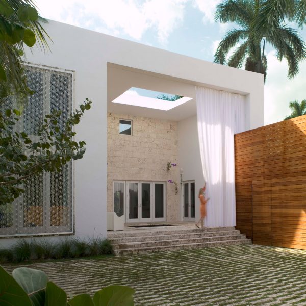 Oppenheim Architecture adapts Miami Beach home for tropical living