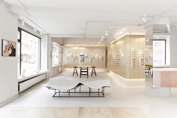 Viu eyewear creates gallery-like space for its Vienna flagship store