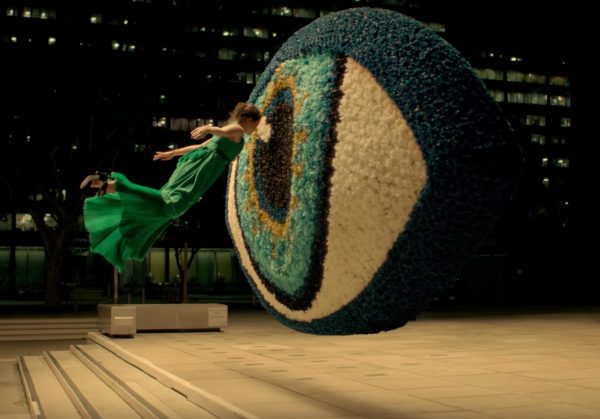 Dorothy Chandler Pavilion by Welton Becket in Spike Jonze's Kenzo perfume advert