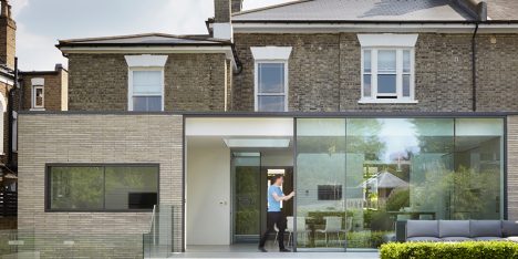 Studio Octopi adds glass-fronted extension to White Lodge house in London