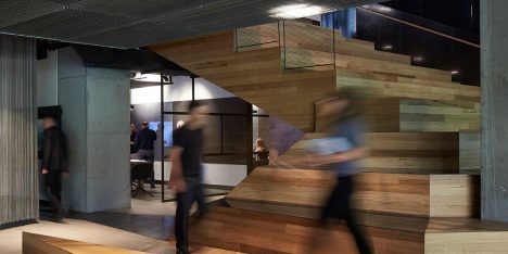 Woods Bagot designs its own Melbourne architecture office to encourage staff to socialise