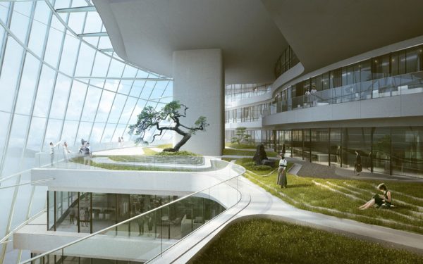 MAD architects designs Xinhee Design Centre