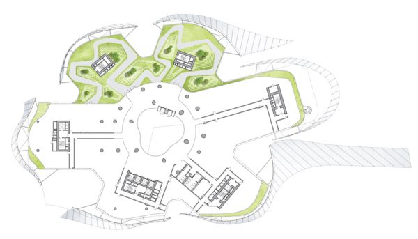 MAD architects designs Xinhee Design Centre