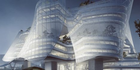 MAD architects designs Xinhee Design Centre