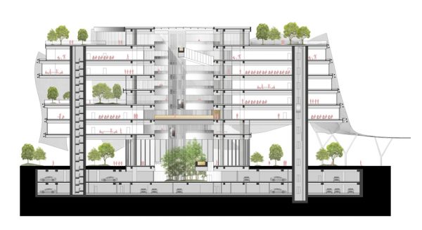 MAD architects designs Xinhee Design Centre