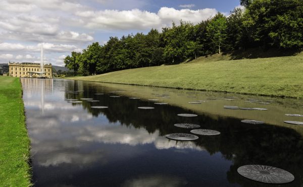 Sotheby's puts Zaha Hadid's Serpentine pavilion up for sale at Chatsworth House