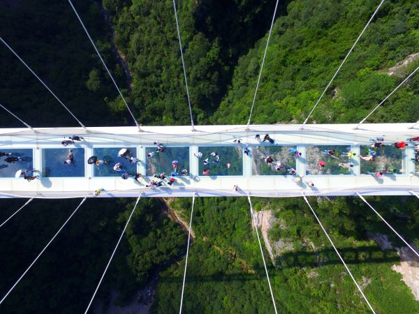 World's tallest and longest glass bridge opens in China