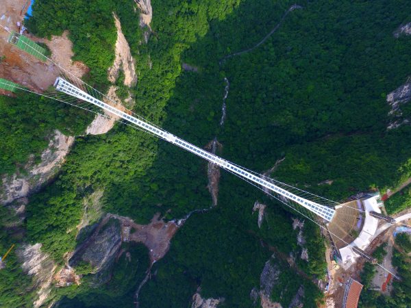 World's tallest and longest glass bridge opens in China