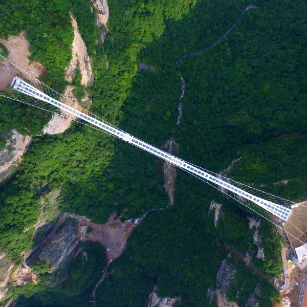World's tallest and longest glass bridge opens in China
