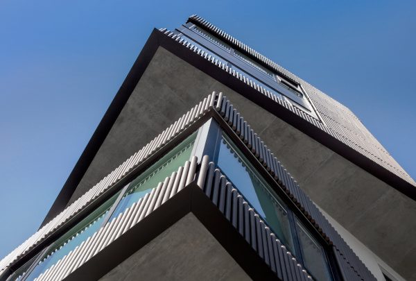 Fougeron Architecture clads a San Francisco condo building in dark wooden dowels