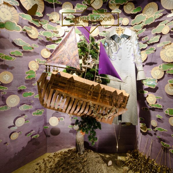 Liberty RIBA windows display 2016 with Architecture Social Club