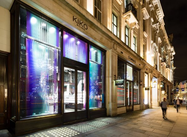 KIKO MILANO RIBA window display 2016 with Aleksa Studio