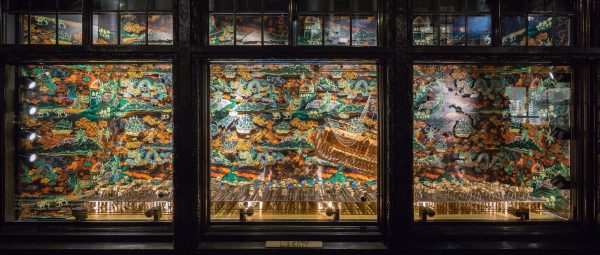 Liberty RIBA windows display 2016 with Architecture Social Club