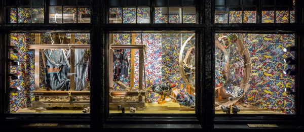 Liberty RIBA windows display 2016 with Architecture Social Club