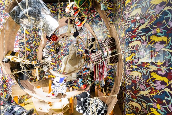 Liberty RIBA windows display 2016 with Architecture Social Club