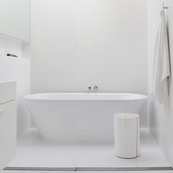 Alred Street Residence by StudioFour features in Dezeen's Pinterest bathroom roundup
