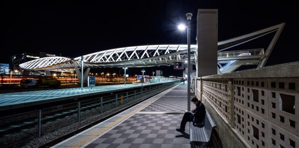 Beersheba station bridge in Israel is shaped like a pair of eyes