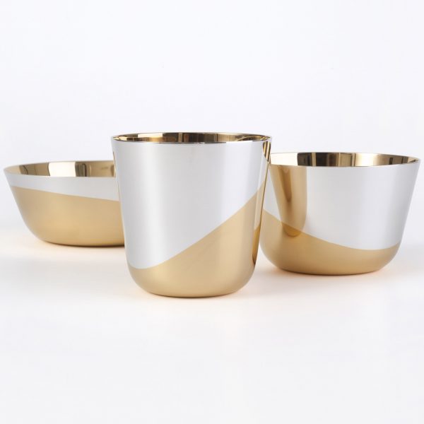 Bols d’Or silver vessels for Jarosinski & Vaugoin by Thomas Feichtner
