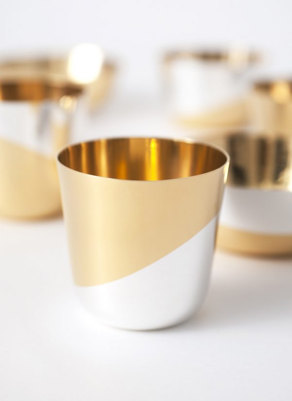 Bols d’Or silver vessels for Jarosinski & Vaugoin by Thomas Feichtner
