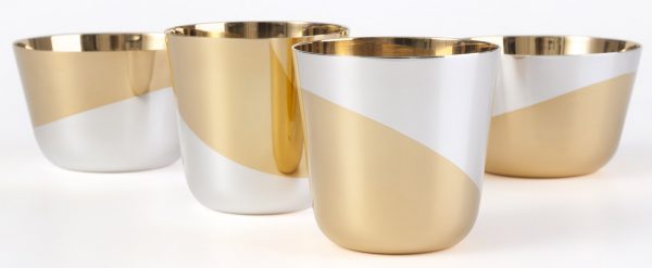 Bols d’Or silver vessels for Jarosinski & Vaugoin by Thomas Feichtner