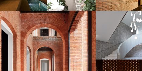 10 of the most popular brick interiors on Dezeen’s Pinterest boards