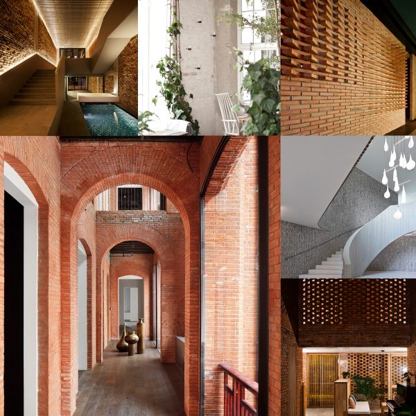 10 of the most popular brick interiors on Dezeen’s Pinterest boards