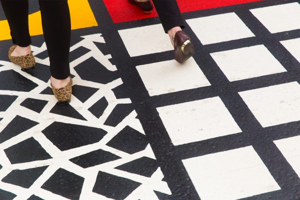 LDF: Camille Walala crossing