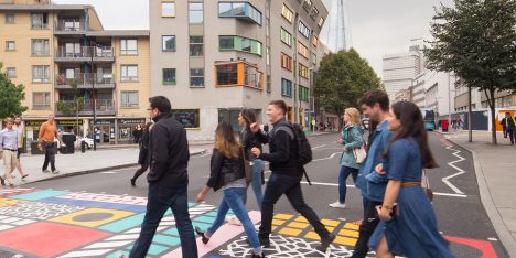 LDF: Camille Walala crossing