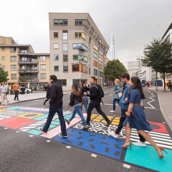 LDF: Camille Walala crossing