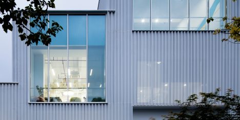 Shanghai office transformed into aluminium-clad tech incubator by Schmidt Hammer Lassen