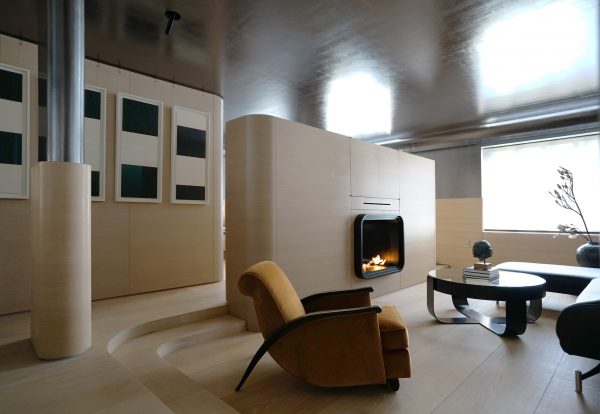 Ghiora Aharoni uses art deco references for Chelsea pied-à-terre interior