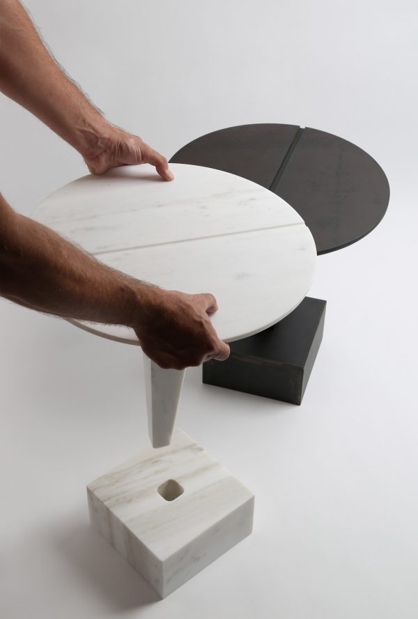 Richard Yasmine's Ashkal mirrors slice into geometric bases