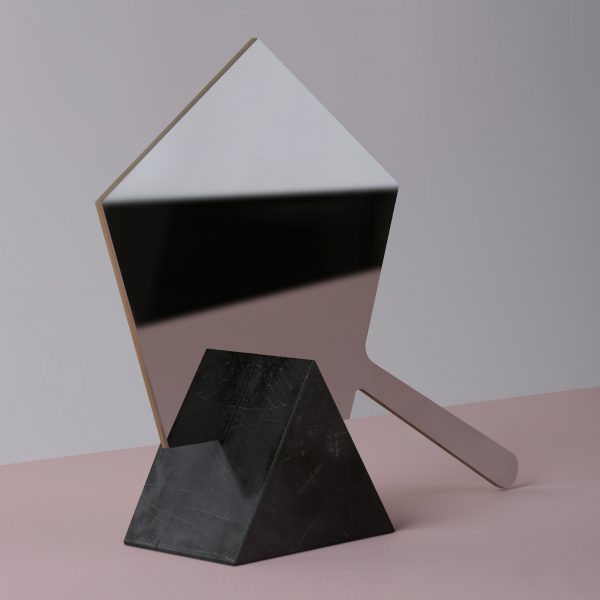 Richard Yasmine’s Ashkal mirrors slice into geometric bases