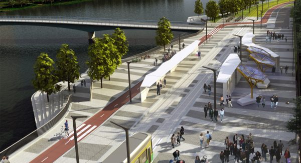 Knight Architects unveils design for Finland's longest bridge