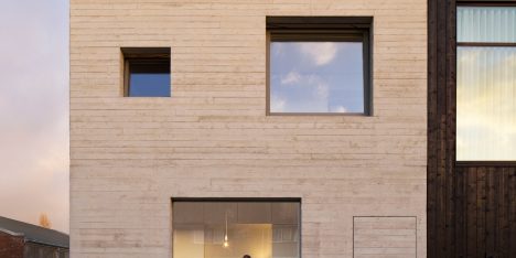 Studio MAKS builds 105m2 concrete Dutch house in an old industrial harbour