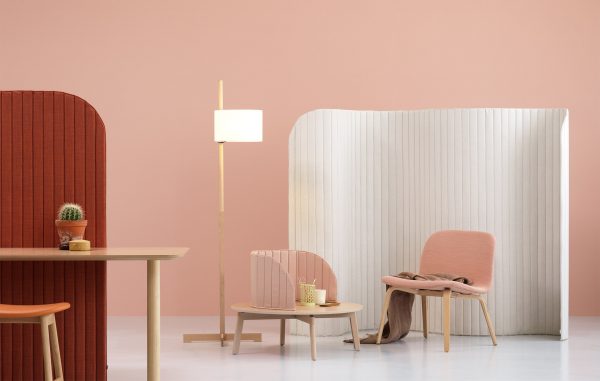 Note Design creates office divider for people working on the go