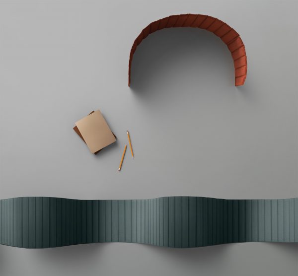 Note Design creates office divider for people working on the go