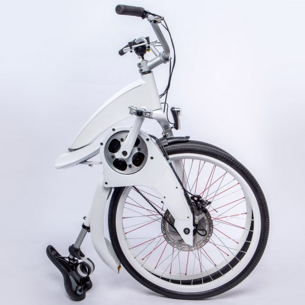 Electric Gi FlyBike only takes a second for city riders to fold up