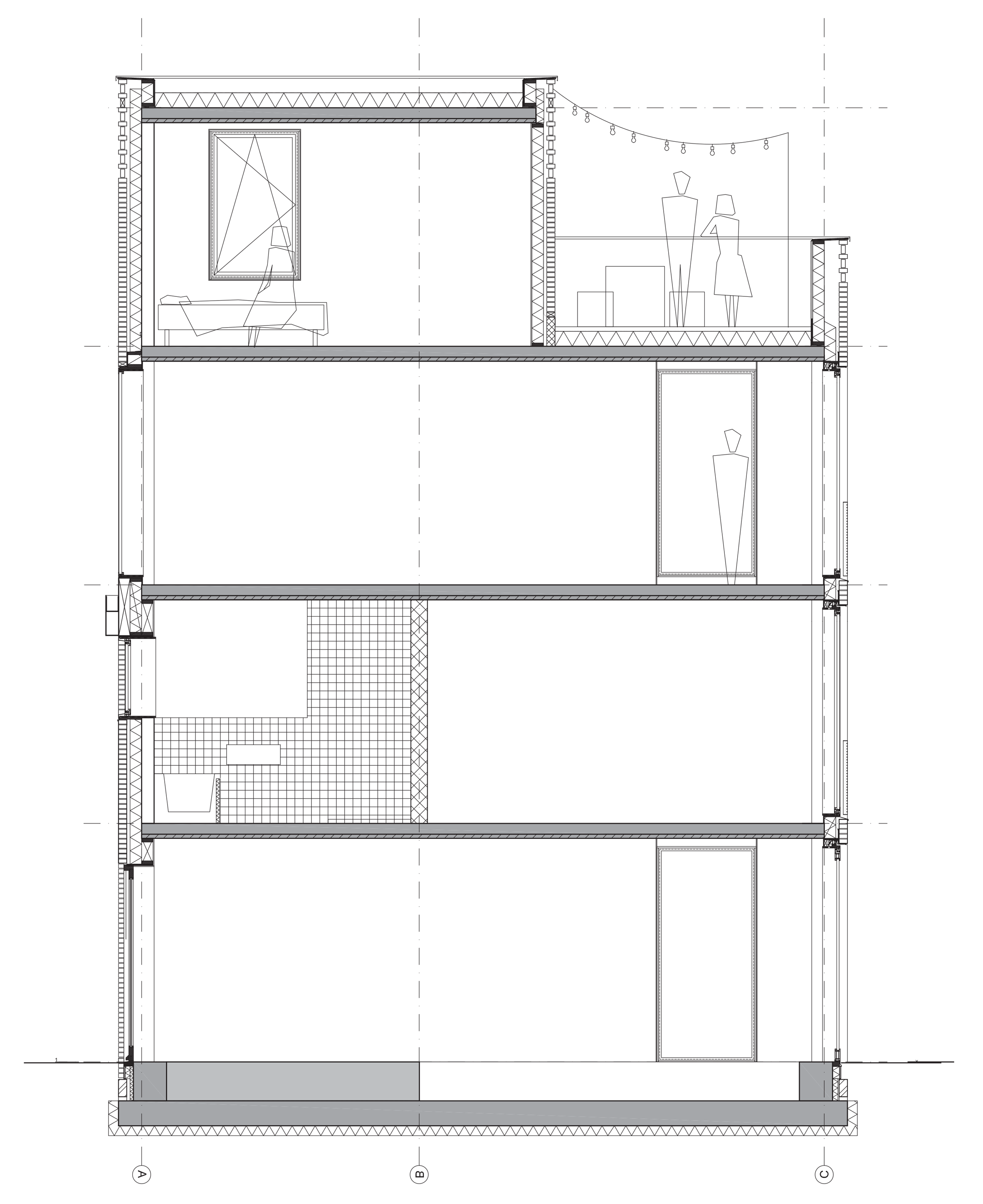 Architectuur Maken uses 15 tonnes of rubble to create Rotterdam house
