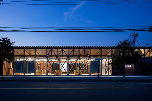 Jins eyewear shop by Schemata