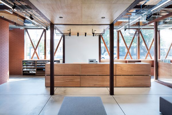 Jins eyewear shop by Schemata