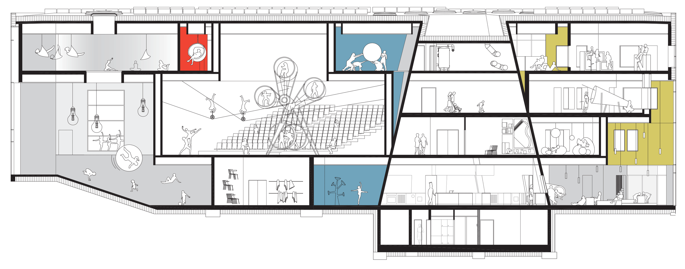 MVRDV creates Ku.Be a community centre in Denmark