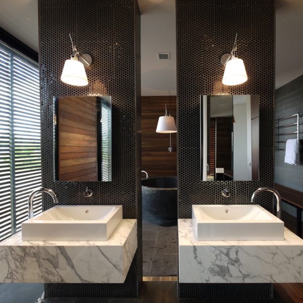 Linear House by Architects EAT is one of the 10 most popular marble interiors on Pinterest