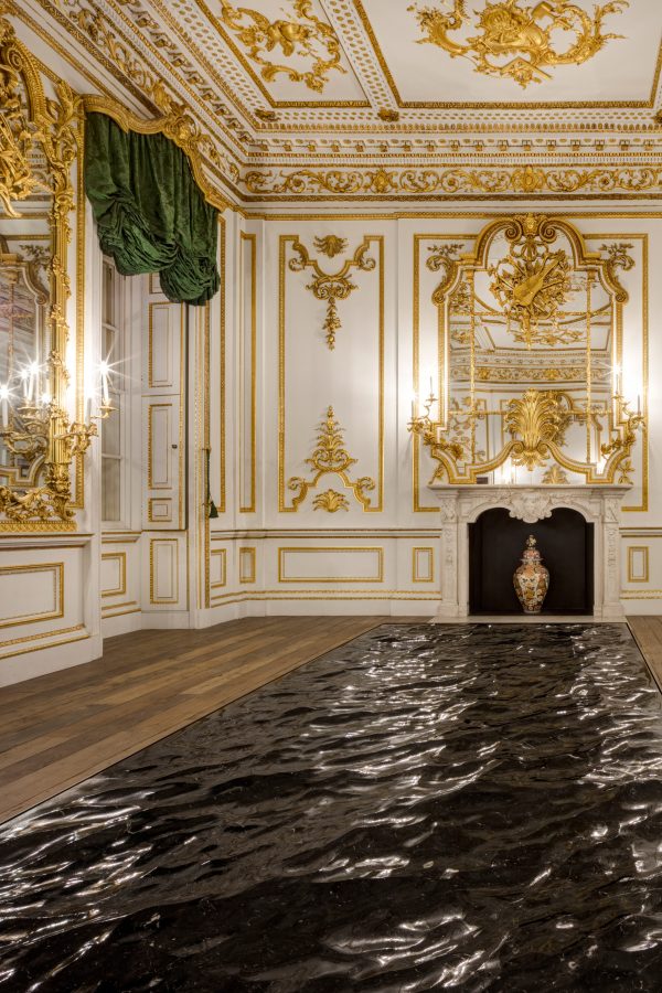 Mathieu Lehanneur sculpts a seascape from blocks of black marble