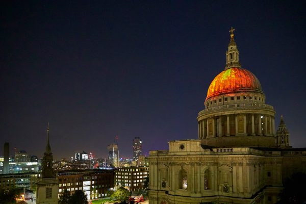 Huge wooden model torched on 350th anniversary of Great Fire of London