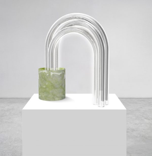Mathieu Lehanneur's Spring exhibition includes new Liquid Marble tables