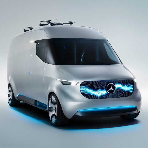Mercedes-Benz unveils prototype for drone-equipped delivery van